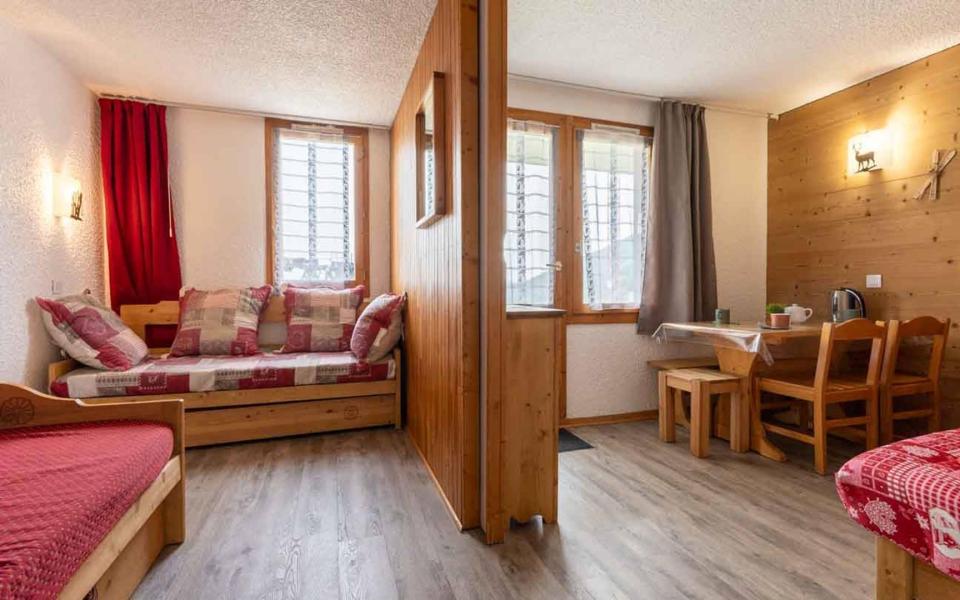 Rent in ski resort Studio 4 people (G466) - Résidence des Pierres Plates - Valmorel - Living room