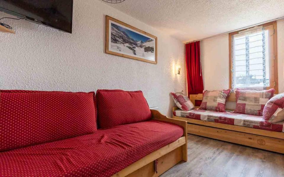 Rent in ski resort Studio 4 people (G466) - Résidence des Pierres Plates - Valmorel - Living room