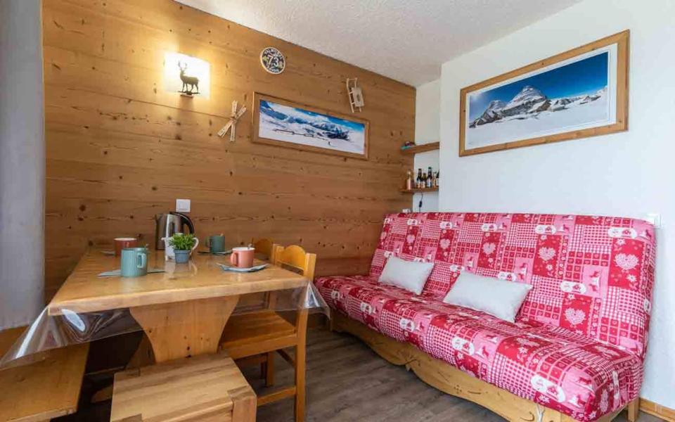 Rent in ski resort Studio 4 people (G466) - Résidence des Pierres Plates - Valmorel - Living room