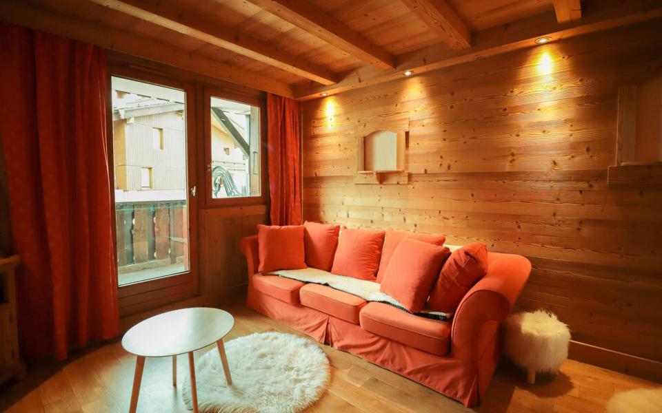 Rent in ski resort 3 room apartment 4 people (G450) - Résidence du Bourg-Morel - Valmorel - Living room