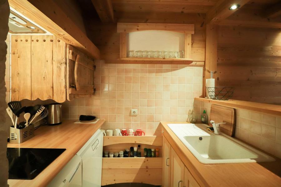 Skiverleih 3-Zimmer-Appartment für 4 Personen (G450) - Résidence du Bourg-Morel - Valmorel - Küche
