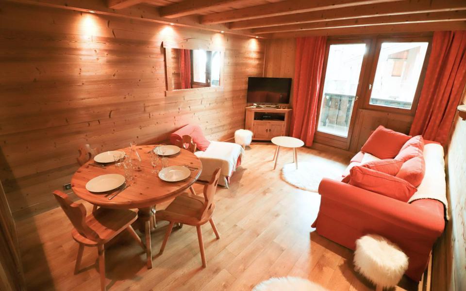 Ski verhuur Appartement 3 kamers 4 personen (G450) - Résidence du Bourg-Morel - Valmorel - Eethoek
