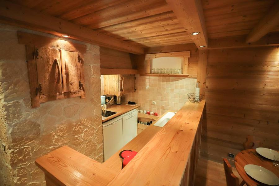 Ski verhuur Appartement 3 kamers 4 personen (G450) - Résidence du Bourg-Morel - Valmorel - Open keuken