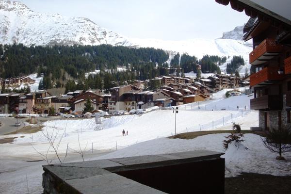 Vacances en montagne Studio 5 personnes (002) - Résidence l'Athamante - Valmorel - Extérieur hiver