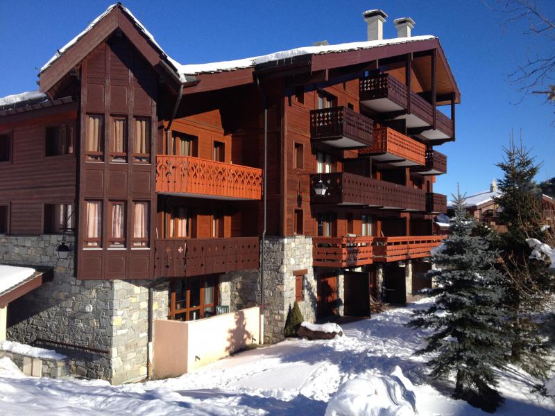 Vacances en montagne Studio cabine 4 personnes (014) - Résidence l'Athamante - Valmorel - Extérieur hiver