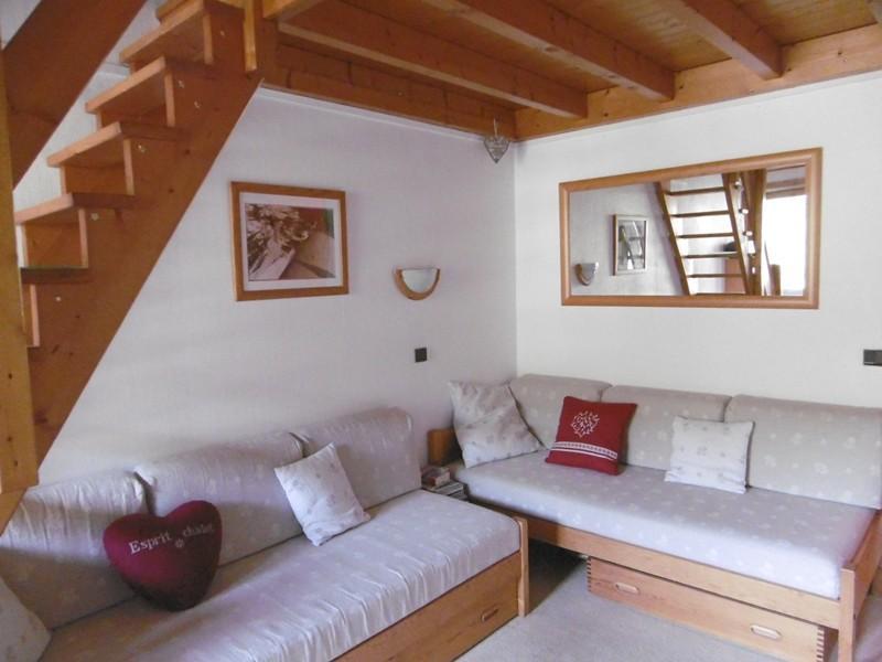 Аренда на лыжном курорте Апартаменты 3 комнат с мезонином 6 чел. (047) - Résidence l'Orgentil - Valmorel - Сиденье банкетка