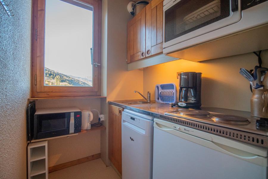 Location au ski Appartement 2 pièces 4 personnes (050) - Résidence l'Orgentil - Valmorel - Kitchenette