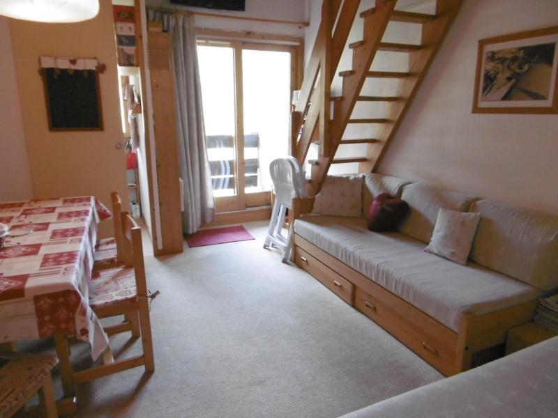 Ski verhuur Appartement 3 kamers mezzanine 6 personen (047) - Résidence l'Orgentil - Valmorel - Woonkamer