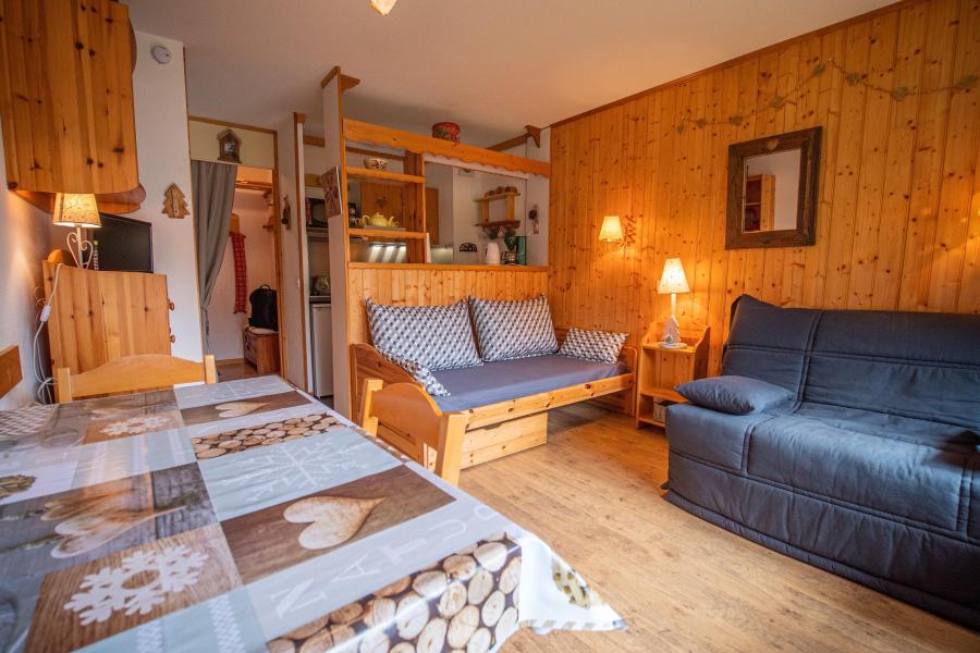 Ski verhuur Studio 2 personen (051) - Résidence la Camarine - Valmorel - Woonkamer