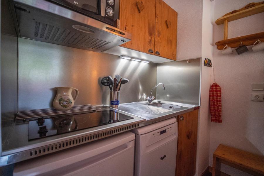 Location au ski Studio 2 personnes (051) - Résidence la Camarine - Valmorel - Kitchenette