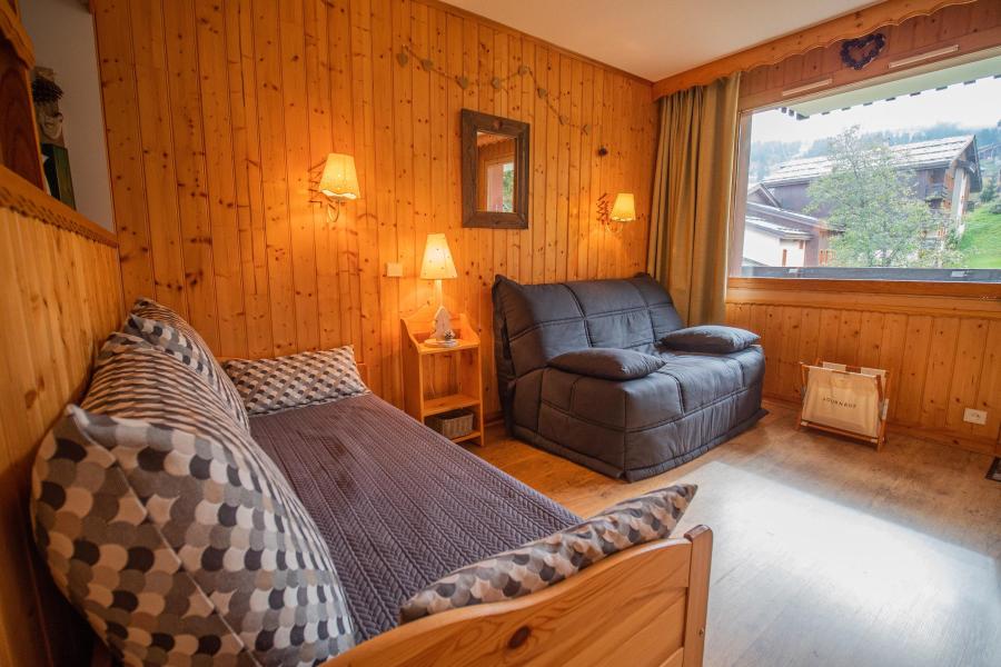 Location au ski Studio 2 personnes (051) - Résidence la Camarine - Valmorel - Séjour