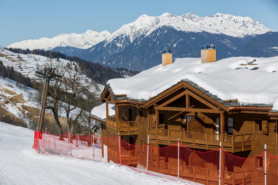 Аренда на лыжном курорте Résidence la Grange Aux Fées - Valmorel - зимой под открытым небом