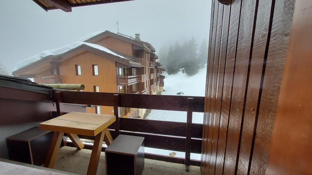 Rent in ski resort Studio 4 people (048) - Résidence la Lauzière Dessous - Valmorel - Balcony
