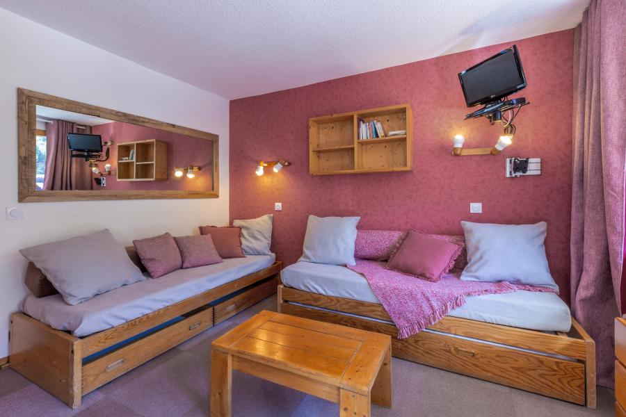 Skiverleih 2-Zimmer-Appartment für 4 Personen (015) - Résidence la Roche Combe - Valmorel - Wohnzimmer