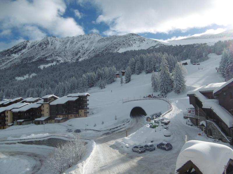 Vacances en montagne Résidence la Roche Combe - Valmorel - Extérieur hiver