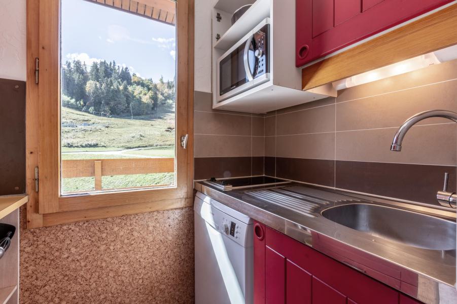 Alquiler al esquí Apartamento 2 piezas para 4 personas (015) - Résidence la Roche Combe - Valmorel - Kitchenette