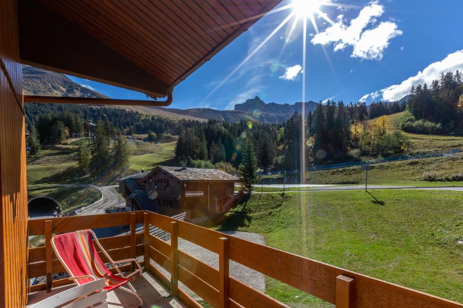 Alquiler al esquí Apartamento 2 piezas para 4 personas (015) - Résidence la Roche Combe - Valmorel - Terraza