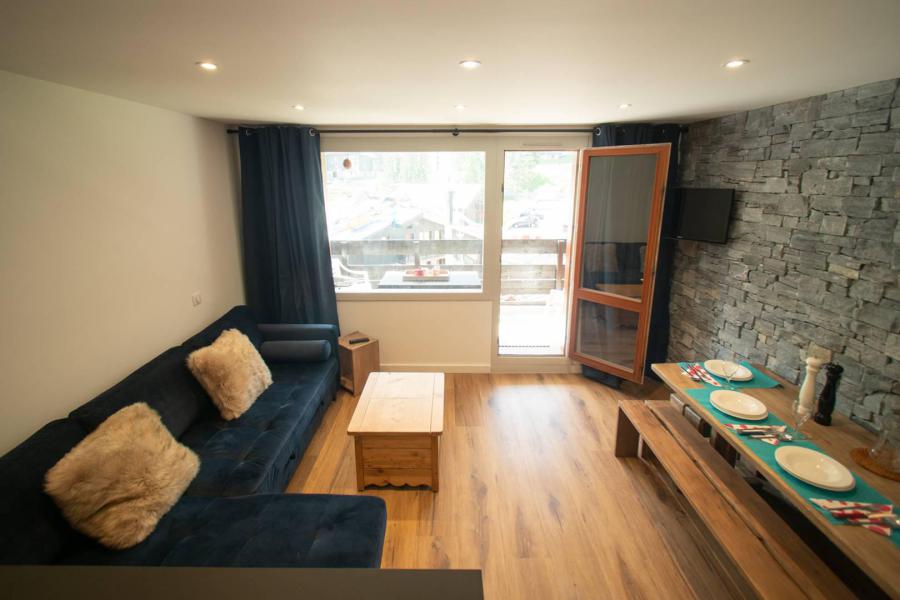 Ski verhuur Appartement 2 kamers 5 personen (G452) - Résidence La Ruelle - Valmorel - Woonkamer