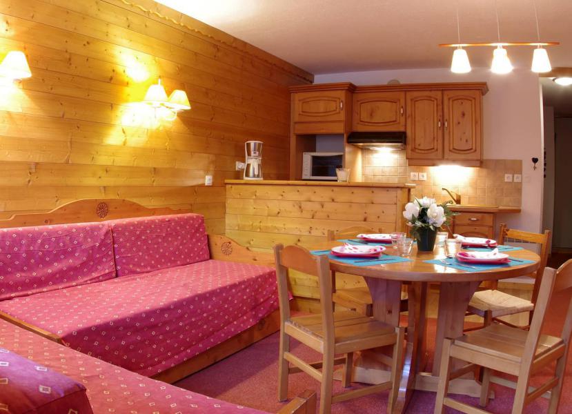 Аренда на лыжном курорте Апартаменты 3 комнат 6 чел. (G057) - Résidence la Terrasse - Valmorel - Салон