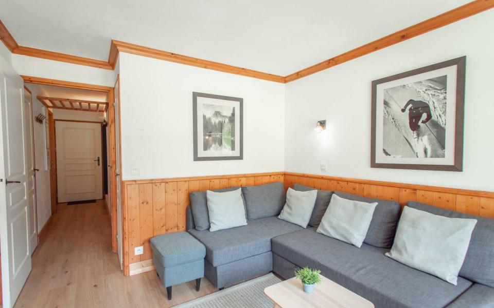 Rent in ski resort 3 room apartment 6 people (GL344) - Résidence la Valériane - Valmorel - Living room