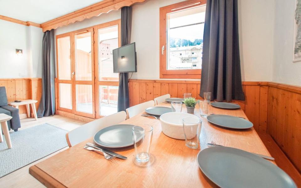 Rent in ski resort 3 room apartment 6 people (GL344) - Résidence la Valériane - Valmorel - Living room