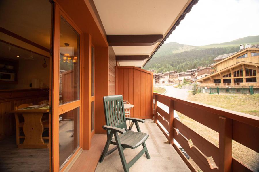 Rent in ski resort 3 room apartment 7 people (GL309) - Résidence la Valériane - Valmorel - Balcony