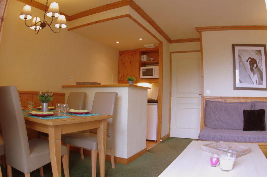 Ski verhuur Appartement 2 kamers 5 personen (GL321) - Résidence la Valériane - Valmorel - Woonkamer