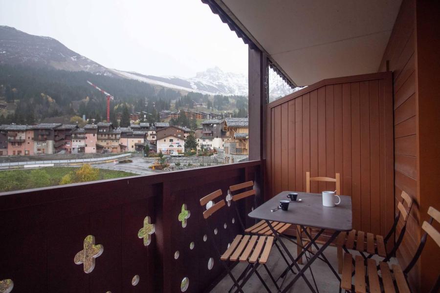 Ski verhuur Appartement duplex 5 kamers 10 personen (GL416) - Résidence la Valériane - Valmorel - Balkon