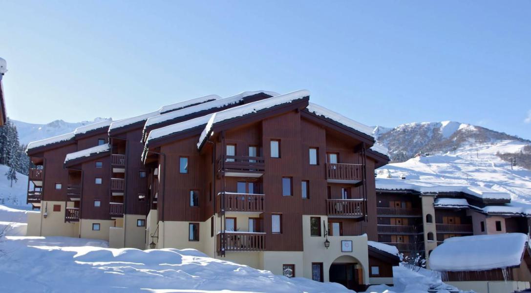 Vacances en montagne Appartement 2 pièces 5 personnes (G459) - Résidence Lauzière-Dessous - Valmorel - Extérieur hiver