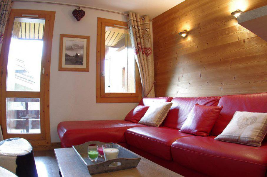 Ski verhuur Appartement duplex 3 kamers 6 personen (G375) - Résidence Lauzière-Dessous - Valmorel - Woonkamer