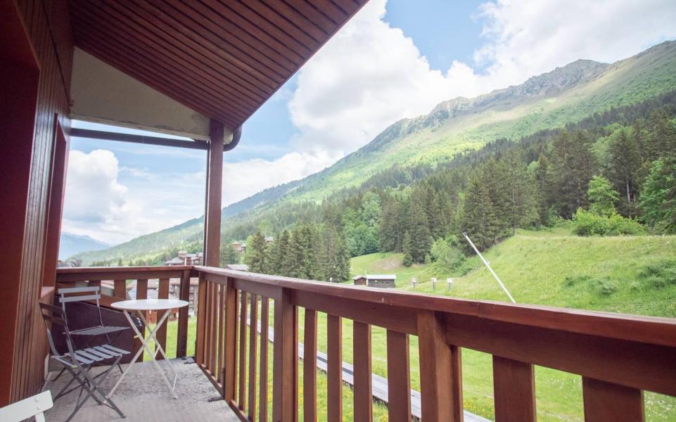 Ski verhuur Appartement duplex 5 kamers 9 personen (G234) - Résidence Lauzière-Dessus - Valmorel - Terras