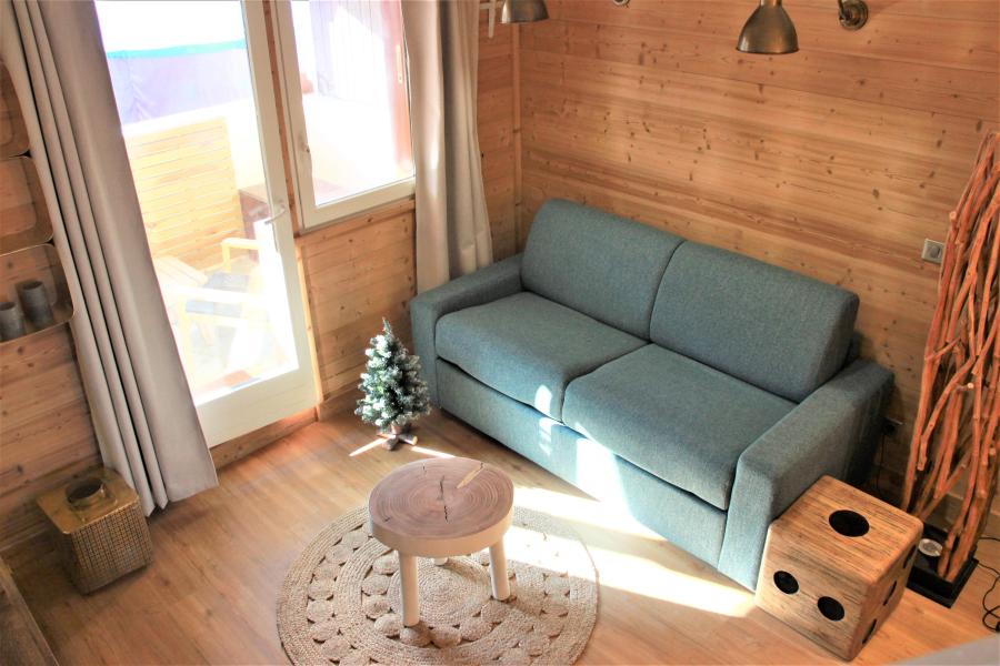 Rent in ski resort 4 room apartment 8 people (3/1) - Résidence le Bourg Morel G - Valmorel - Living room