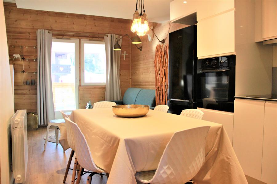 Alquiler al esquí Apartamento 4 piezas para 8 personas (3/1) - Résidence le Bourg Morel G - Valmorel - Mesa