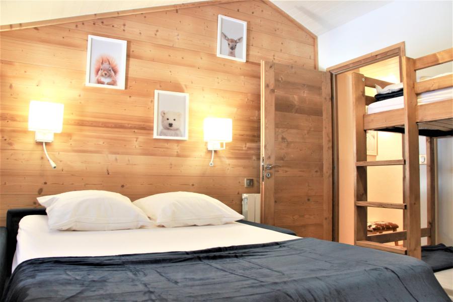 Location au ski Appartement 4 pièces 8 personnes (3/1) - Résidence le Bourg Morel G - Valmorel - Chambre