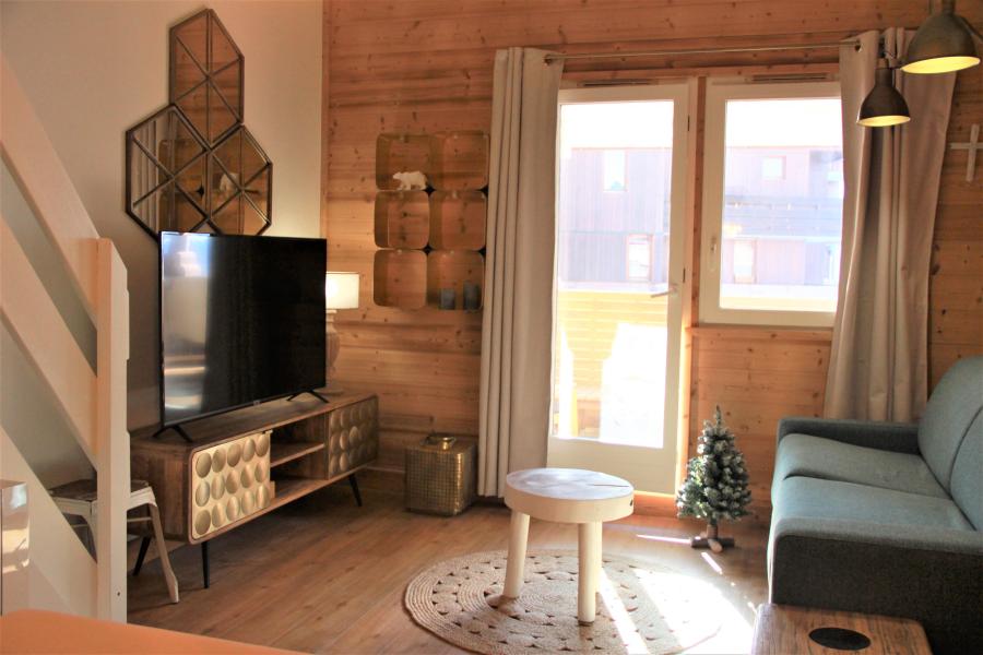 Location au ski Appartement 4 pièces 8 personnes (3/1) - Résidence le Bourg Morel G - Valmorel - Séjour