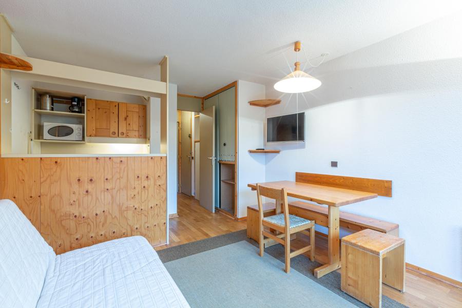 Skiverleih 2-Zimmer-Appartment für 4 Personen (C11) - Résidence le Cheval Blanc - Valmorel - Wohnzimmer