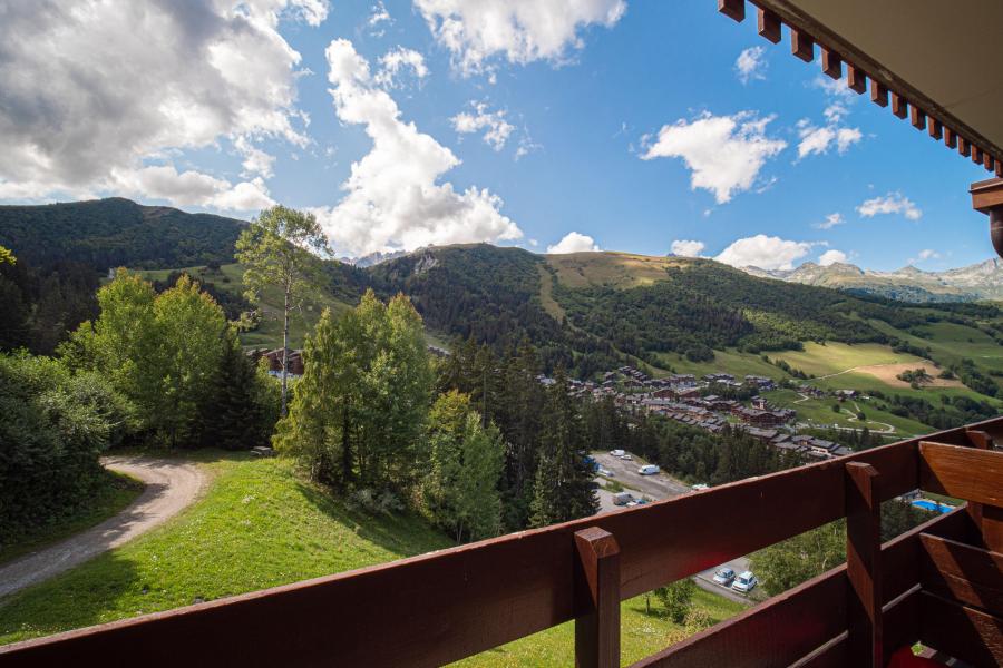 Wynajem na narty Apartament 2 pokojowy 5 osób (C73) - Résidence le Cheval Blanc - Valmorel - Balkon