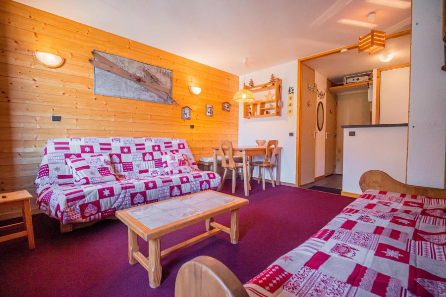 Skiverleih Studio für 3 Personen (C33) - Résidence le Cheval Blanc - Valmorel - Wohnzimmer