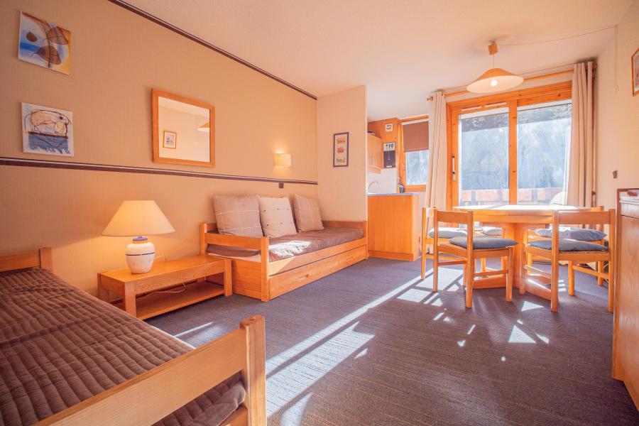 Rent in ski resort 2 room apartment 5 people (024) - Résidence le Cheval Noir - Valmorel - Living room