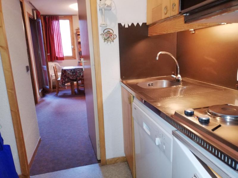 Location au ski Studio 3 personnes (041) - Résidence le Côté Soleil - Valmorel - Kitchenette