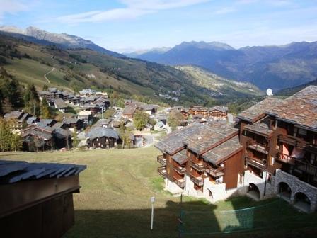 Ski verhuur Appartement 2 kamers mezzanine 4 personen (056) - Résidence le Cristallin - Valmorel - Balkon