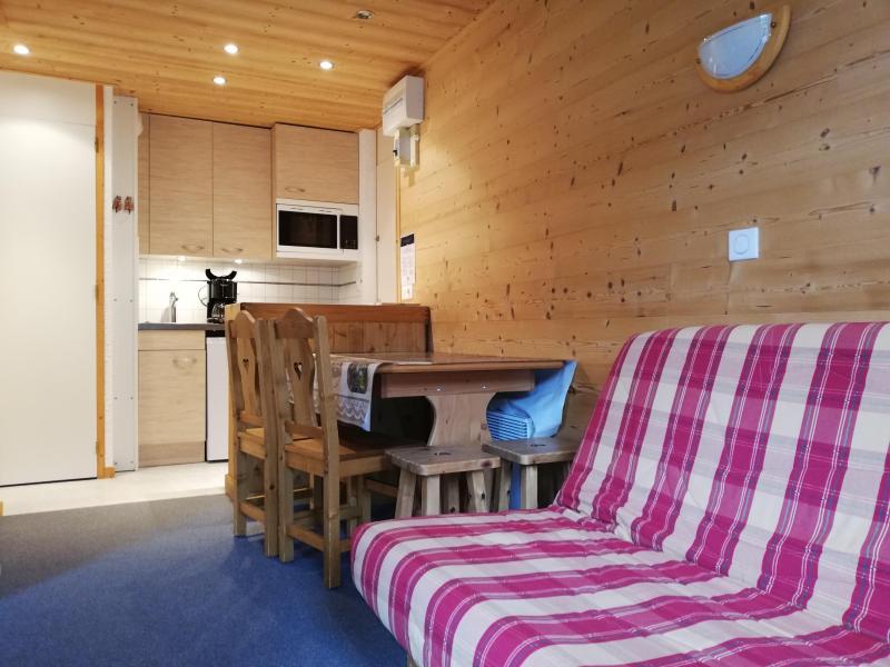 Rent in ski resort Studio 4 people (050) - Résidence le Cristallin - Valmorel - Living room