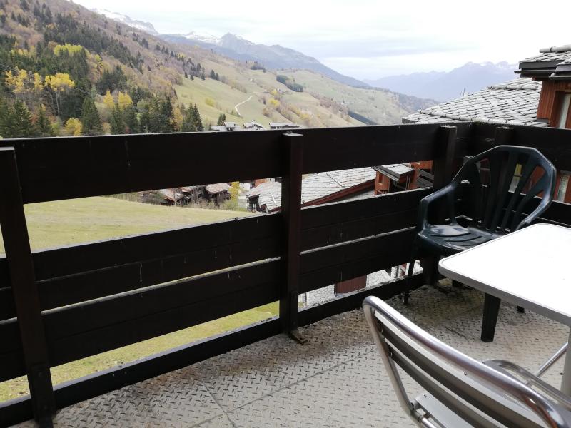 Ski verhuur Studio cabine 4 personen (025) - Résidence le Cristallin - Valmorel - Terras