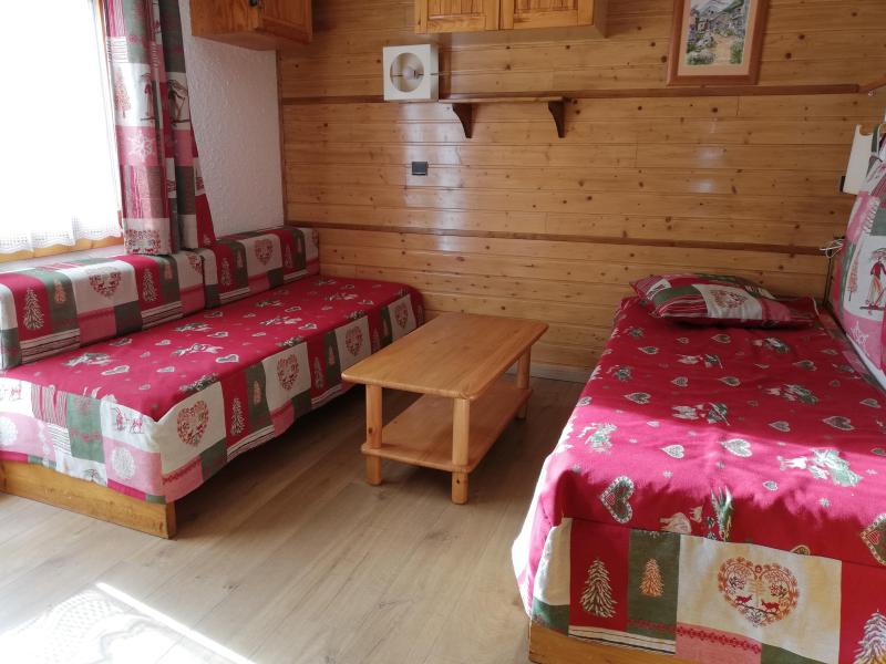 Ski verhuur Studio 4 personen (017) - Résidence le Gollet - Valmorel - Woonkamer