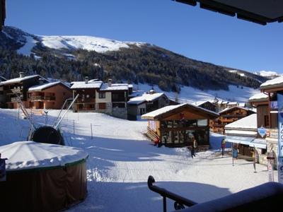 Location au ski Appartement 2 pièces 5 personnes (005) - Résidence le Morel - Valmorel - Extérieur hiver