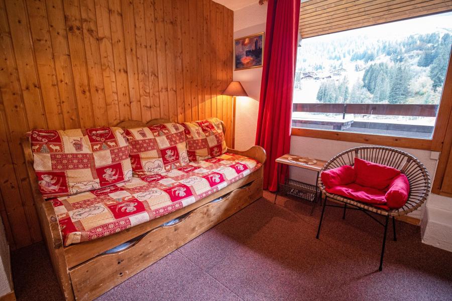 Skiverleih 3-Zimmer-Appartment für 6 Personen (029) - Résidence le Mucillon - Valmorel - Wohnzimmer