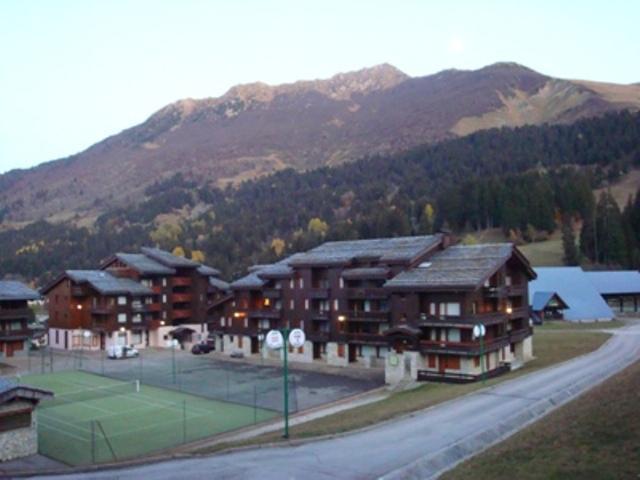 Ski verhuur Studio 2 personen (004) - Résidence le Mucillon - Valmorel - Terras