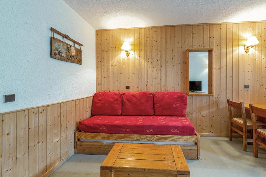 Rent in ski resort 2 room apartment 5 people (004) - Résidence le Pierrafort - Valmorel - Living room