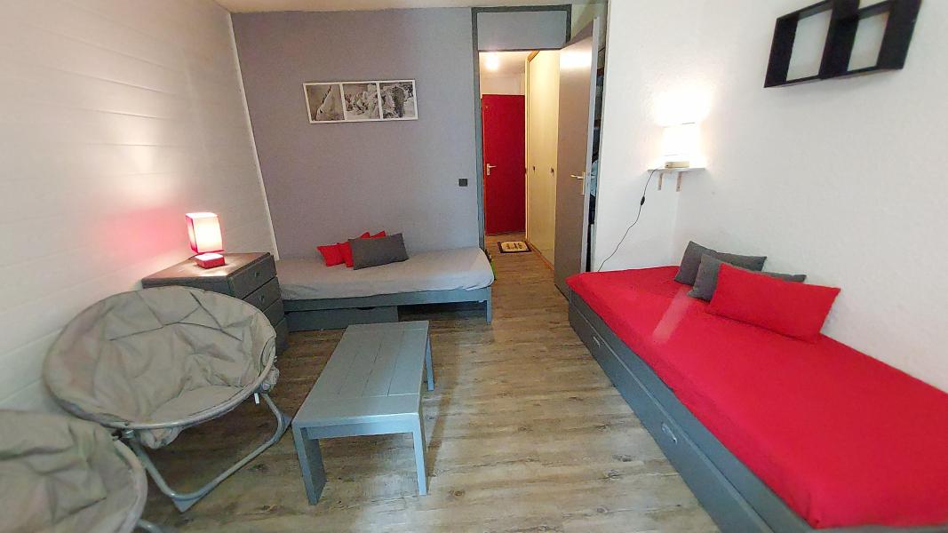 Skiverleih 2-Zimmer-Appartment für 4 Personen (013) - Résidence le Pierrafort - Valmorel - Wohnzimmer