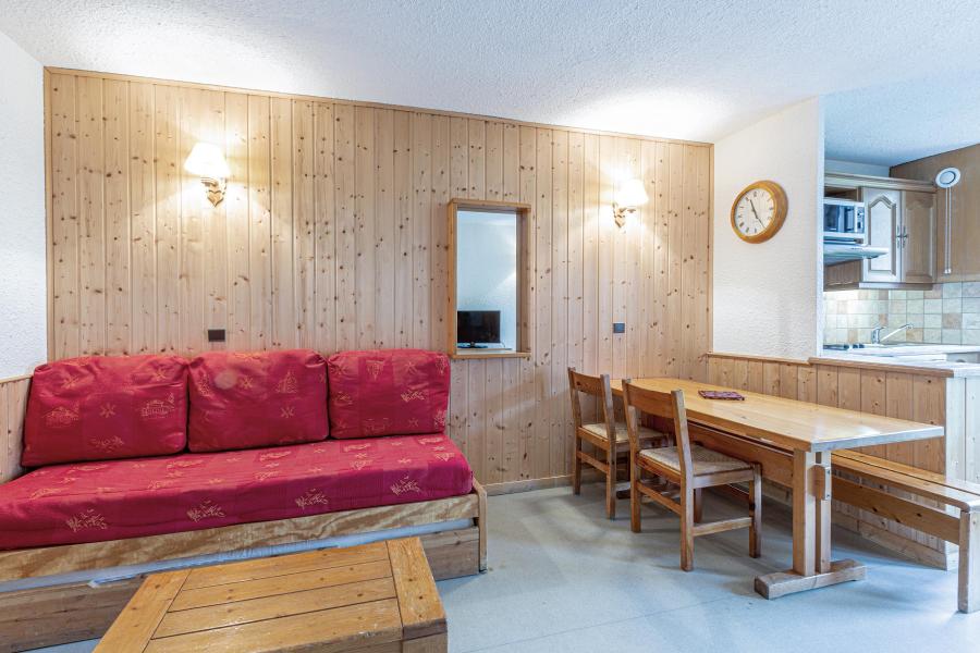 Skiverleih 2-Zimmer-Appartment für 5 Personen (004) - Résidence le Pierrafort - Valmorel - Wohnzimmer